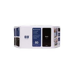 Originale HP inkjet cartuccia 80 - 350 ml - nero - C4871A