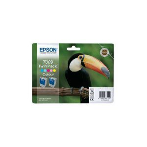 Originale Epson inkjet conf. 2 cartucce rs T009 - colore - C13T00940210
