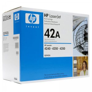 Originale HP laser toner smart 42A - nero - Q5942A