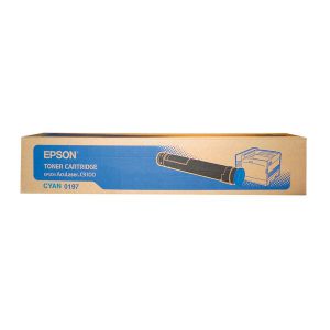 Originale Epson laser toner ACUBRITE 0197 - ciano - C13S050197