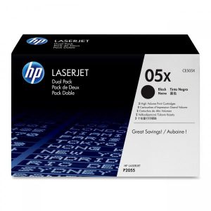 Originale HP laser conf. 2 toner A.R. 05X - nero - CE505XD