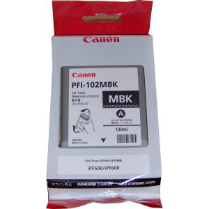 Originale Canon inkjet serb. ink. PFI-102MBK - 130 ml - nero opaco - 0894B001