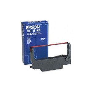 Originale Epson impatto nastro ERC-38BR - nero-rosso - C43S015376