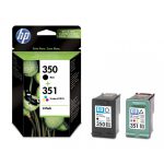 Originale HP inkjet conf. 2 cartucce 350/351 - nero 3 colori - SD412EE