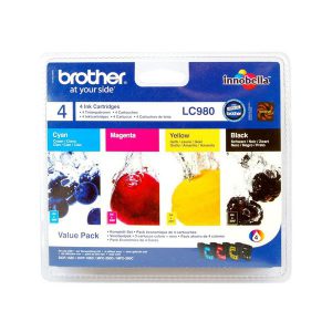 Originale Brother inkjet conf. 4 cartucce 980 - n+c+m+g - LC-980VALBP