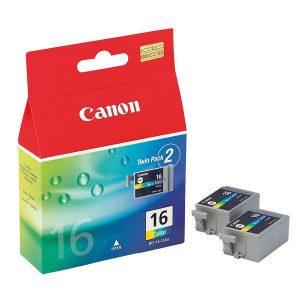 Originale Canon inkjet conf. 2 serb. ink. BCI-16 - 2,5x3 ml - 3 colori - 9818A002