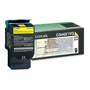 Originale Lexmark laser toner A.R. - giallo - C544X1YG