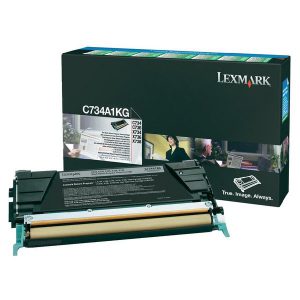 Originale Lexmark laser toner - nero - C734A1KG