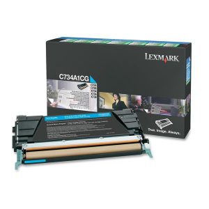 Originale Lexmark laser toner - ciano - C734A1CG
