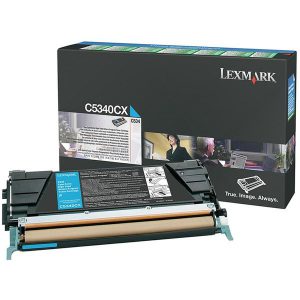 Originale Lexmark laser toner A.R. - ciano - C5340CX