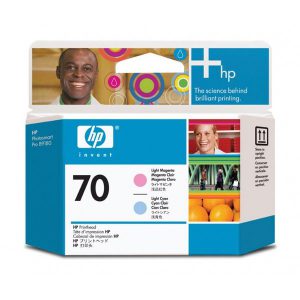 Originale HP inkjet testina di stampa 70 - ciano chiaro +magenta - C9405A