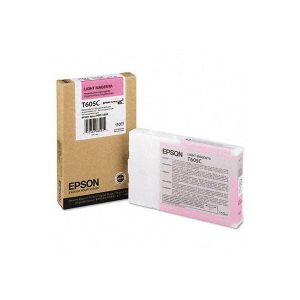 Originale Epson inkjet cartuccia ink pigmentato ULTRAC. K3 T605C - 110 ml - magenta chiaro - C13T605C00