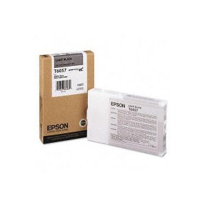 Originale Epson inkjet cartuccia ink pigmentato ULTRACHROME K3 T6057 - 110 ml - nero chiaro - C13T605700