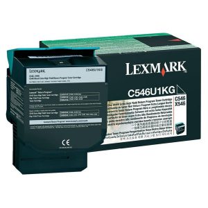 Originale Lexmark laser toner A.R. - nero - C546U1KG