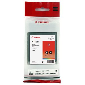 Originale Canon inkjet serb. ink. PFI-101R - 130 ml - rosso - 0889B001