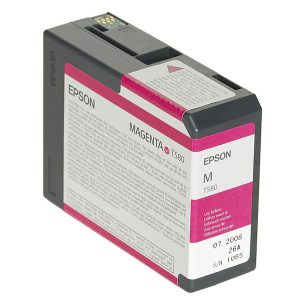 Originale Epson inkjet cartuccia ink pigmentato ULTRACHROME K3 T580A - 80 ml - magenta - C13T580A00