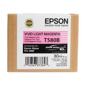 Originale Epson inkjet cartuccia ink pigmentato K3 T580B - 80 ml - magenta chiaro vivido - C13T580B00