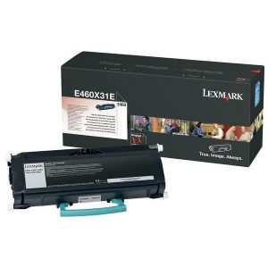 Originale Lexmark laser toner A.R. - nero - E460X31E
