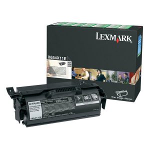 Originale Lexmark laser toner A.R. - nero - X654X11E
