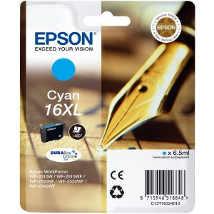 Originale Epson inkjet cartuccia A.R. ink pigmentato penna e cruc.Durab. U. 16XL - ciano - C13T16324012