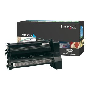 Originale Lexmark laser toner A.R. - ciano - C7720CX