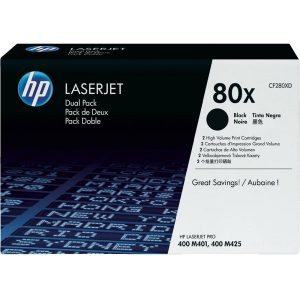 Originale HP laser conf. 2 toner A.R. 80X - nero - CF280XD
