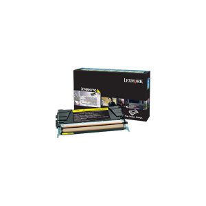 Originale Lexmark laser toner A.R. X748 - giallo - X748H1YG