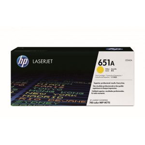 Originale HP laser toner ColorSphere 651A - giallo - CE342A