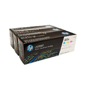 Originale HP laser conf. 3 toner 304A - c+m+g - CF372AM