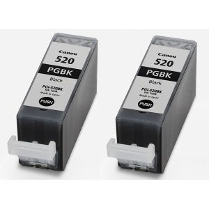 Originale Canon inkjet conf. 2 serb. ink. PGI-520 BK - nero - 2932B012