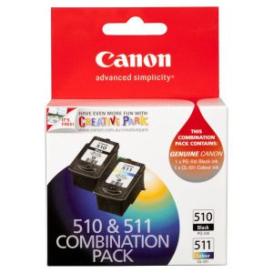 Originale Canon inkjet conf. 2 serb. ink. PG-510/CL-511 - 9x2 ml - nero +colore - 2970B010