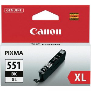 Originale Canon inkjet serb. ink. A.R. Chromalife 100+ CLI-551XL BK - 11 ml - nero - 6443B001