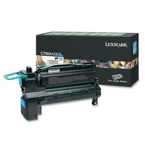 Originale Lexmark laser toner - ciano - C792A1CG
