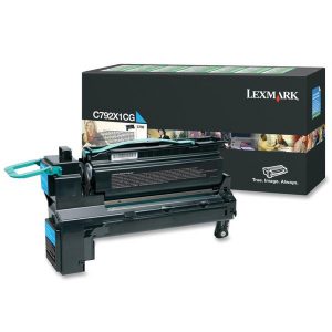 Originale Lexmark laser toner A.R. C792 - ciano - C792X1CG