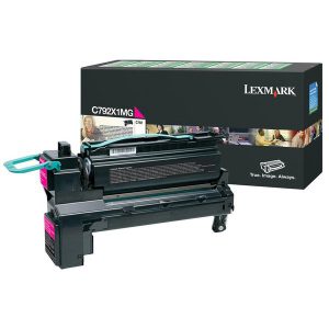 Originale Lexmark laser toner A.R. C792 - magenta - C792X1MG