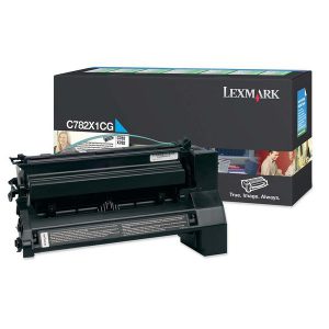 Originale Lexmark laser toner A.R. - ciano - C782X1CG