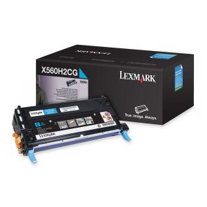 Originale Lexmark laser toner A.R. - ciano - X560H2CG