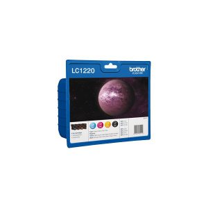 Originale Brother inkjet conf. 4 cartucce 1220 - n+c+m+g - LC-1220VALBP