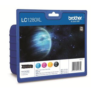 Originale Brother inkjet conf. 4 cartucce A.R. 1280 - n+c+m+g - LC-1280XLVALBP