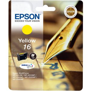 Originale Epson inkjet cartuccia ink pigmentato penna e cruc.Durabrite Ultra 16 - giallo - C13T16244012