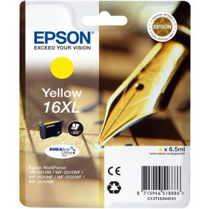 Originale Epson inkjet cartuccia A.R. ink pigmentato penna e cruc.Durab. U. 16XL - giallo - C13T16344012