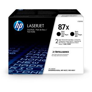 Originale HP laser conf. 2 toner A.R. 87X - nero - CF287XD