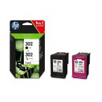 Originale HP inkjet combo pack cartucce 302 - nero +colore - X4D37AE