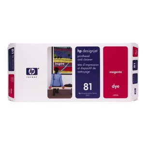 Originale HP inkjet cartuccia dye 81 - 680 ml - magenta - C4932A