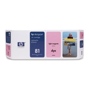 Originale HP inkjet cartuccia dye 81 - 680 ml - magenta chiaro - C4935A