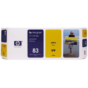 Originale HP inkjet cartuccia uv 83 - 680 ml - giallo - C4943A