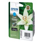 Originale Epson inkjet cartuccia ink pigmentato rs ULTRACHROME K4 T0592 - 13 ml - ciano - C13T05924010