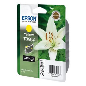 Originale Epson inkjet cartuccia ink pigmentato rs ULTRACHROME K6 T0594 - 13 ml - giallo - C13T05944010