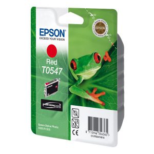 Originale Epson inkjet cartuccia hi-gloss rs STYLUS PHOTO T0547 - rosso - C13T05474010