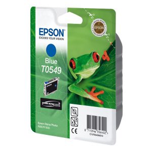 Originale Epson inkjet cartuccia hi-gloss rs STYLUS PHOTO T0549 - blu - C13T05494010